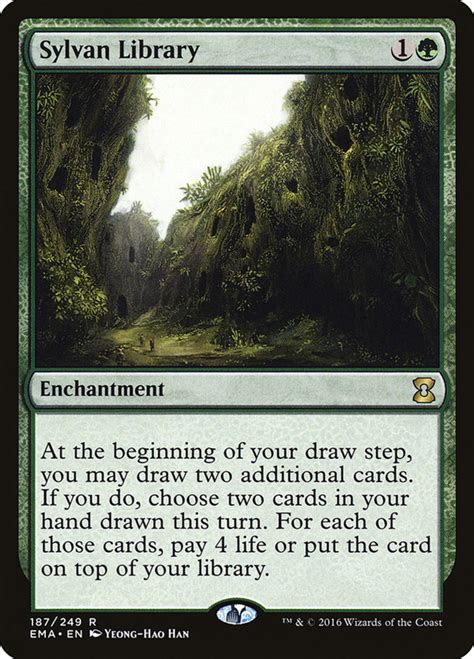 mtg draw from bottom of library|Card that lets me draw my library .